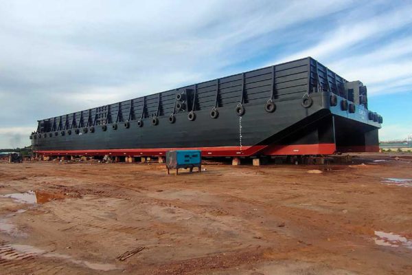 Deck Cargo Barge 300x80x18